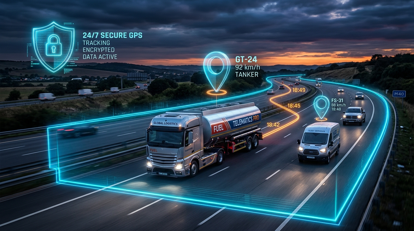 Real-Time GPS Fleet & Fuel Tanker Tracking